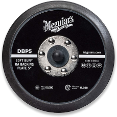 Polisher backing plate
